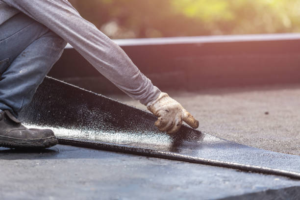 Professional Waterproofing technician working in Buford, GA